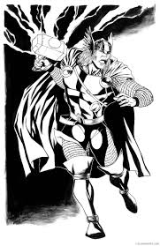 Thor coloring pages | thor in avengers infinity war coloring pages if you like this video please subscribe to this channel for new videos upload everyday. Thor Coloring Pages Lightning Hammer Coloring4free Coloring4free Com