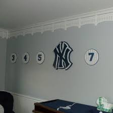 Ny Yankee Stadium Stencil Diy Baseball Wall Decor Wall Etsy In 2020 Baseball Wall Decor Baseball Wall Man Cave Decor