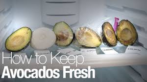 Brush each half with lemon or lime juice all over. Here S The Best Way To Keep An Avocado From Browning Youtube