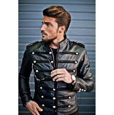 Napoleon Military Leather Jacket Leather Jacket Leather Jacket Men Leather Jacket Men Style