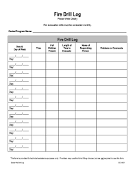 Visually check for the following items. 19 Printable Fire Log Template Forms Fillable Samples In Pdf Word To Download Pdffiller