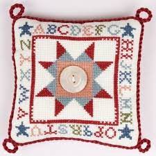 Ask to have you ladge symbol converted to cross stitch. The Posy Collection Ohio Star Pin Pillow Cross Stitch Kit 123stitch