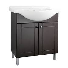 As well as b&q's own furniture range, goodhome, it also sells units from other brands, including ideal standard. Facto Euro 2 Door Vanity 1 Sink 30 In Chocolate Vitreous China Yg750cl Reno Depot