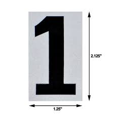 Product titlesalsbury numbers self adhesive sheet of 100 for 4b+. Reflective House Numbers For Mailbox Mailboss