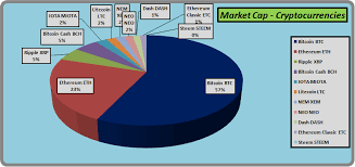 top 10 cryptocurrencies as per their market cap pie chart