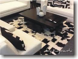 Black And White Area Rug 8x10 Black White Patchwork Cowhide Rug 8 X 10 Ft Hair On Cow Leather Carpet Dekor Halilar