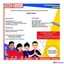 Lowongan Kerja Crew Store Alfamart Branch Lampung