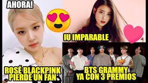 ¿cuándo son los grammys 2022? Locura Bts Grammy 2021 Gano 3 Trofeos Rose Blackpink Pierde Un Fan Twice Iu Jessi Lisa Kpop Alltolearn Blog