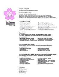 Graphic Designer Resume Must Have A Professional Look Starting From The Words Selection To The Format It Is J Graphic Design Resume Resume Design Resume Words