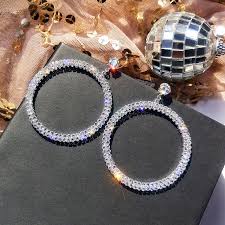 Check spelling or type a new query. Korean Fashion Two Row Crystal Hoop Dangle Drop Earrings Big Large Crystal Rhinestone Hoop Earrings Women Party Gift Jewelry Buy Crystal Drop Earrings Crystal Hoop Earrings Crystal Round Earring Product On Alibaba Com