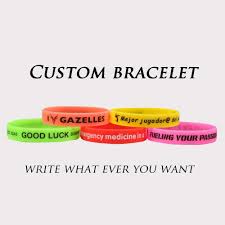 High Quality Custom Silicone Bracelet Popular Silicone
