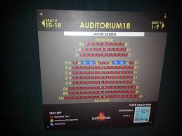 Seating Chart Inside The Door Of The Auditorium Just In
