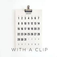 2021 Wall Calendar With 3 Inch Bulldog Clip Wall Calendar Large Wall Calendar Calendar