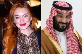 Mohammed bin salman bin abdulaziz al saud (arabic: What S Going On Between Lindsay Lohan Mohammed Bin Salman