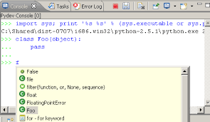 Idle or (integrated development and learning environment) is an interactive shell where we can code or write programs in python. Interactive Console