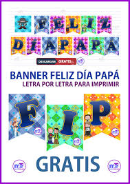 …porque los padres son los primeros maestros. Banner Feliz Dia Papa Letra Por Materiales Educativos ÙÙŠØ³Ø¨ÙˆÙƒ