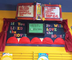 This Marquee Movie Theater Bulletin Board Was Created By Education Station In Edmonton Cana Teacher Supplies Teacher Favorite Things Teacher Created Resources
