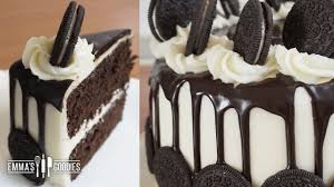 This recipe for oreo cake is made with a delicious chocolate cake and a light, airy oreo whipped cream frosting. Chocolate Oreo Cake Recipe Youtube