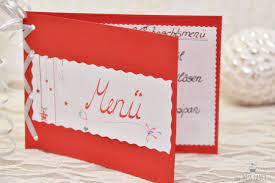 Werde kreativ und gestalte deine glückwunschkarten für weihnachten selbst und nach deinem. Eine Einfache Menukarte Zu Weihnachten Selbst Gestalten Miss Fancy Rezepte Fur Jeden Tag