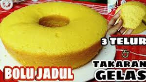 Bolu siap di hidangkan dan di nikmati. Bolu Jadul Terrrsimpelll Dengan 3 Telur Dan Takaran Gelas Youtube