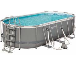 Bestway Power Steel Frame Pool Komplett Set 549 X 274 X 122 Cm Mit Filterpumpe 56710 Ab 790 00 Preisvergleich Bei Idealo De