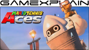 Blooper Gameplay In Mario Tennis Aces Special Shot Win Loss Animations Bloopers Mario Ace