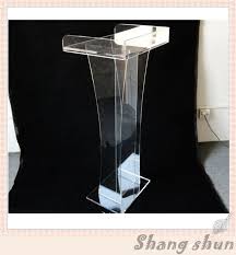 Plexiglass Desktop Lectern Acrylic Table Top Lectern Church Pulpit Designs Modern Church Podium Acrylic Podium Acrylic Table Commercial Furniture Church Pulpit
