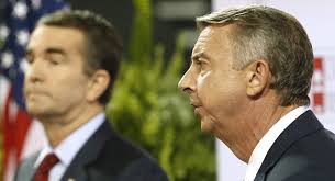 Mud flies in close Virginia governor's race