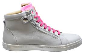 Bekijk de sneaker kinderen collectie van zecchino d'oro op vanloock.com. Zecchino D Oro F12 4222 Hohe Sneakers Schuhe Stern Grau Pink Leder 29 37 Neu Alex Und Elis Kinderschuhe