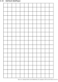 C 21 Half Inch Grid Paper Printable Graph Paper Grid Paper Printable Free Paper Printables
