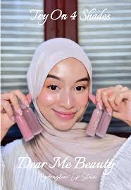 surprisingly dear sharon suits my skin tone🥹🩷 #lipstain #lippies  #dearmebeauty #hydraglowlipstain #makeup #swatches #lipproducts #beautytok