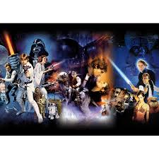 The mandalorian takes place after return of the jedi but before the star wars: Star Wars Episode Iv Vi Movie Poster Size 84 1 X 59 4 Cm 33 1 X 23 4 In