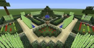 French Garden 1 Minecraft Project Minecraft Garden Minecraft Minecraft Projects