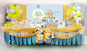 Despicable Me Minions Baby Shower Party Ideas Photo 3 Of 19 Minion Baby Shower Minion Baby Baby Boy Shower