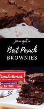 The Gooeiest Ever Passover Brownies Recipe Passover Desserts Passover Recipes Passover Recipes Dessert