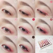 Korean Style Makeup Koreanmakeup Eyemakeuo Eyeshadow Makeuotutorial Tutorial H Ideias Para Maquilhagem Tutorial De Maquiagem Ulzzang Maquiagem Coreana