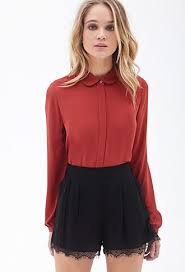 Peter Pan Collar Blouse Peter Pan Collar Blouse Fashion Pretty Outfits