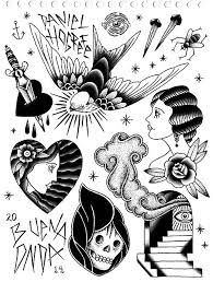 Another Interesting Bird Black And Grey Tattoos Flash Tattoo Designs Traditional Tattoo