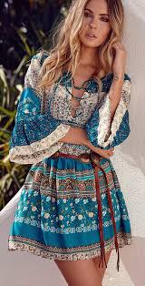 Cute Bohemian Summer Dress Women Fashion Summer Dress Beach Fashion Bohem Style Bohemian Dress Boho Dress Boho Fashion Fashion Clothes Women Boho Dress