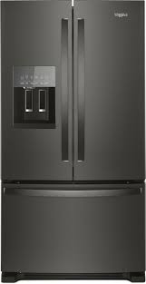 2016 whirlpool french door with icemaker in the fridge section. Whirlpool Wrf555sdhv 36 Inch French Door Refrigerator With 24 7 Cu Ft Capacity Everydrop Filtration Ice And Water Dispenser Spillproof Glass Shelves Humidity Controlled Double Crisper Temperature Controlled Drawer And Energy Star Certified