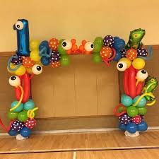 Balloon Balloon Arch 1st Birthday Decoration Ideas For Boy Pin By Elegant On Monster Monster 1st Birthdays 1st Birthday Balloons Monster Party Decorations
