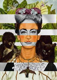Hence, they are most associated with psychoanalysis. Frida Kahlo S Self Portrait With Hummingbird And Joan Crawford Collage By Luigi Tarini Saatchi Art