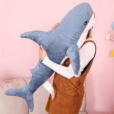 Giant Shark Stuffed Plush Toy Pillow