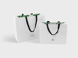 Green House Packaging Mindsparkle Mag Paper Bag Design Shopping Bag Design Packaging