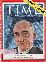 Time Magazine, vol. LXIV (64), no. 3 (July 19, 1954) (cover: William  McPherson Allen of Boeing): Winston Churchill/Anthony Eden, Middle East  water politics, President Castillo Armas of Guatemala: James A. Linen,  Phyllis