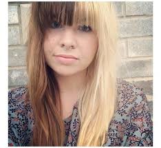 Brown Blonde Split Dyed Hair Half And Half Hair Brown Hair Dye