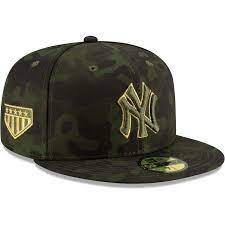 New York Yankees New Era 2019 Mlb Armed Forces Day On Field 59fifty Fitted Hat Camo In 2020 Hats For Men Yankees Hat New York Yankees
