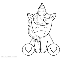 Pour les projets projets personnels et commerciaux. Top36 Coloriage Kawaii Licorne Images Lesgenissesdanslmais