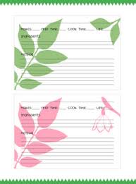 Free Printable Recipe Cards Free Printables Recipes And Tutorials Every Friday Printable Recipe Cards Recipe Cards Printable Free Recipe Cards