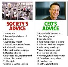 Don T Follow Someone Else S Idea Of How You Should Live Your Life Think Like A Boss And Live Life On Financial Quotes Business Motivation Inspirational Quotes
